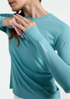 T-shirt à manches longues en maille anti-UV pour femmes