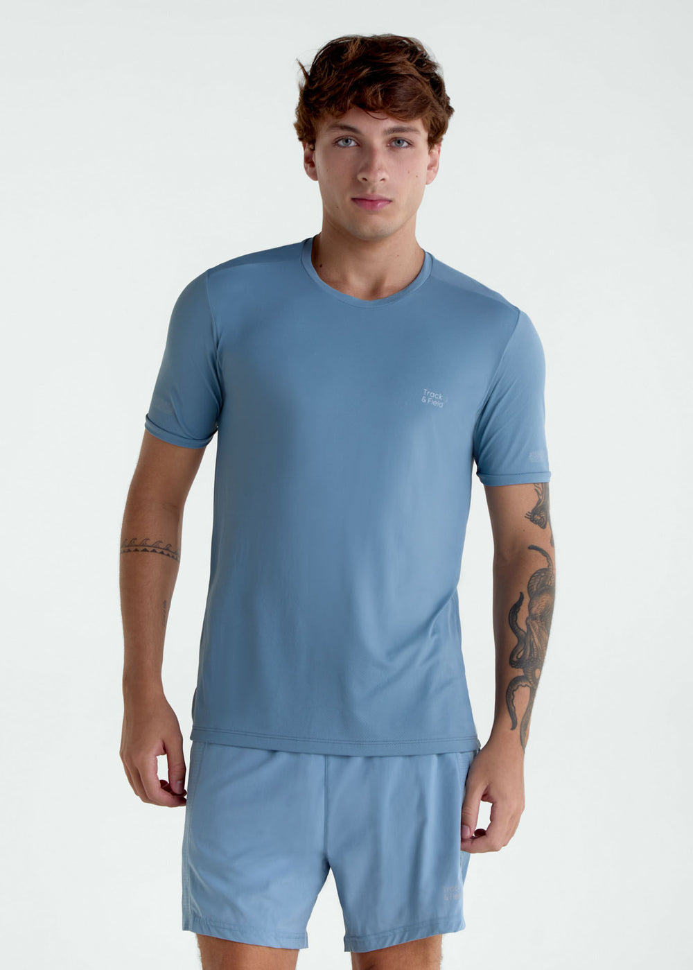 Kurzärmliges Sport-T-Shirt für Herren