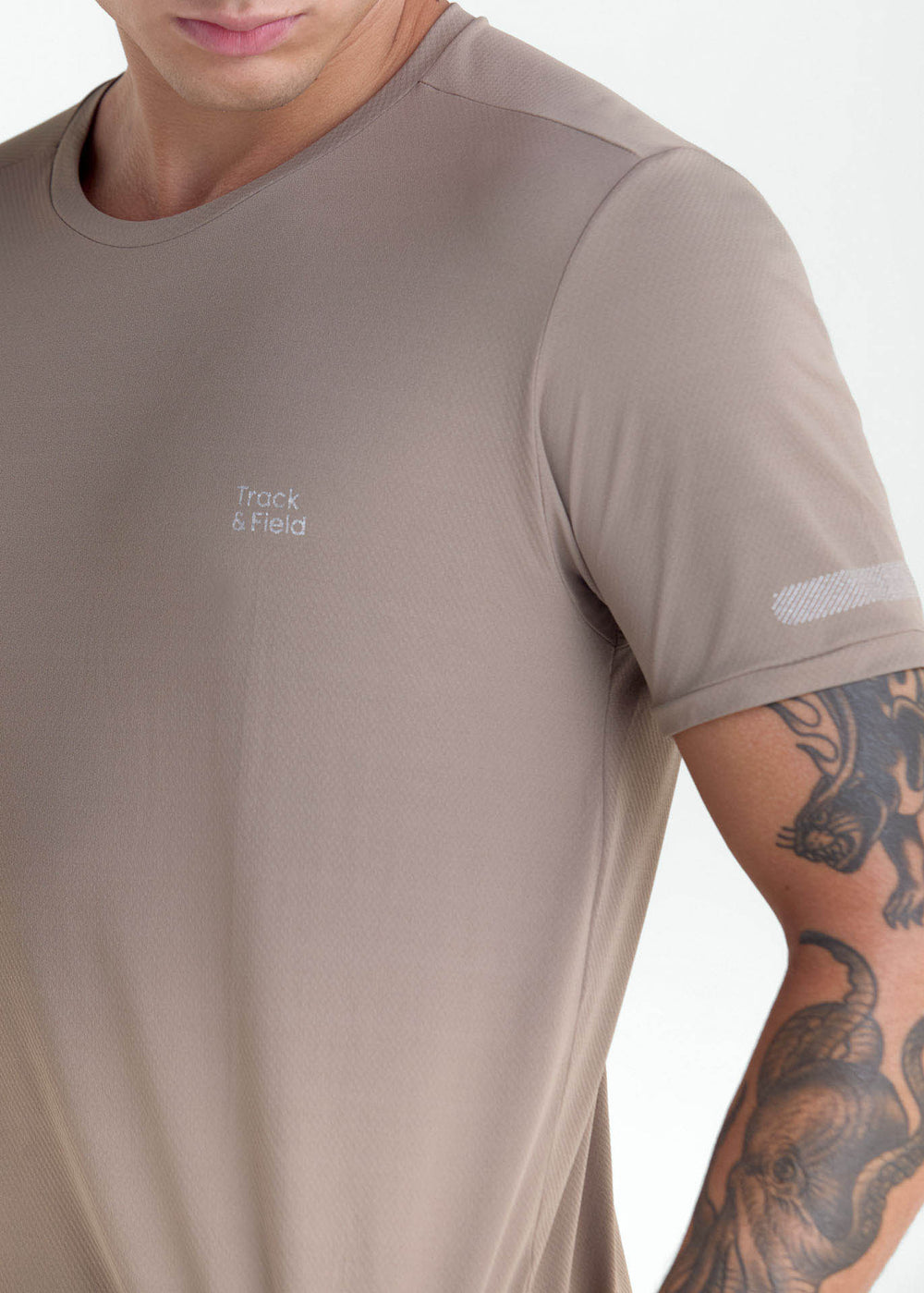 Kurzärmliges Sport-T-Shirt für Herren