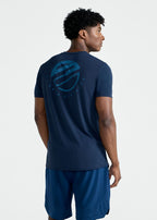 Camiseta de manga corta para hombre Thermodry escudo de armas