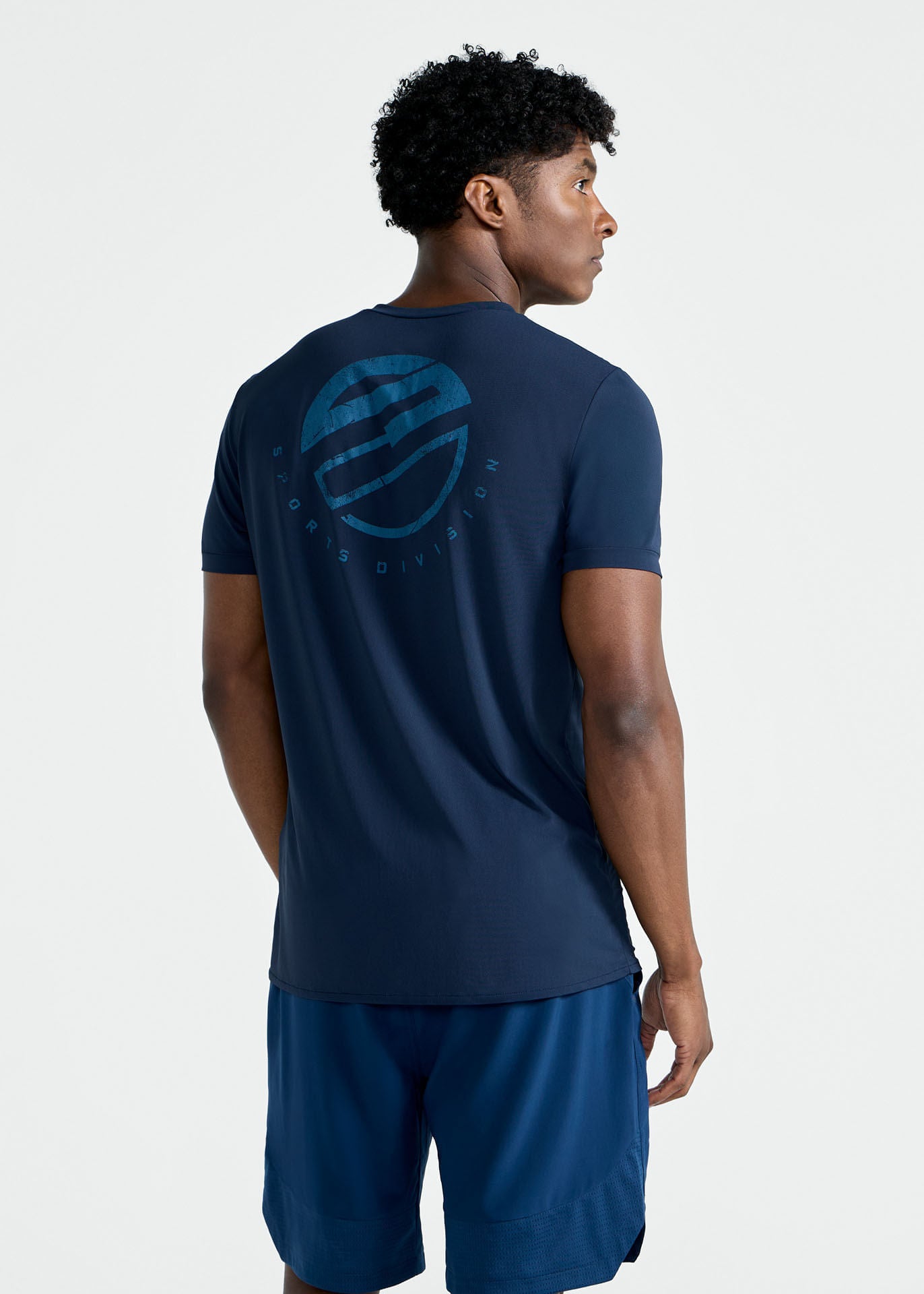 T-Shirt Homem Manga Curta Thermodry Brasão