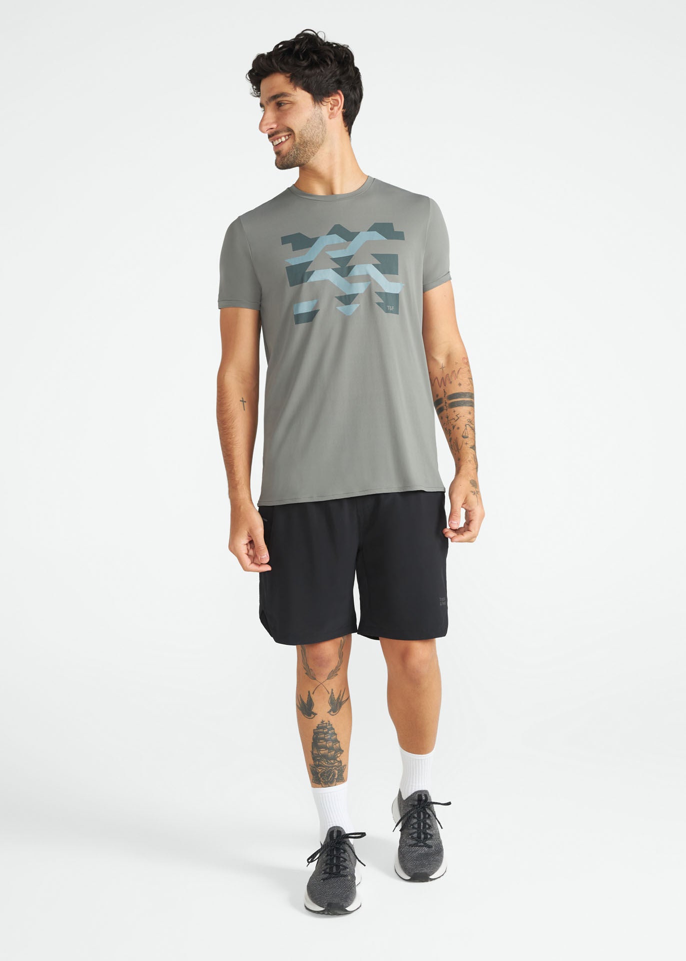 T-Shirt Homem Manga Curta Thermodry Cidade