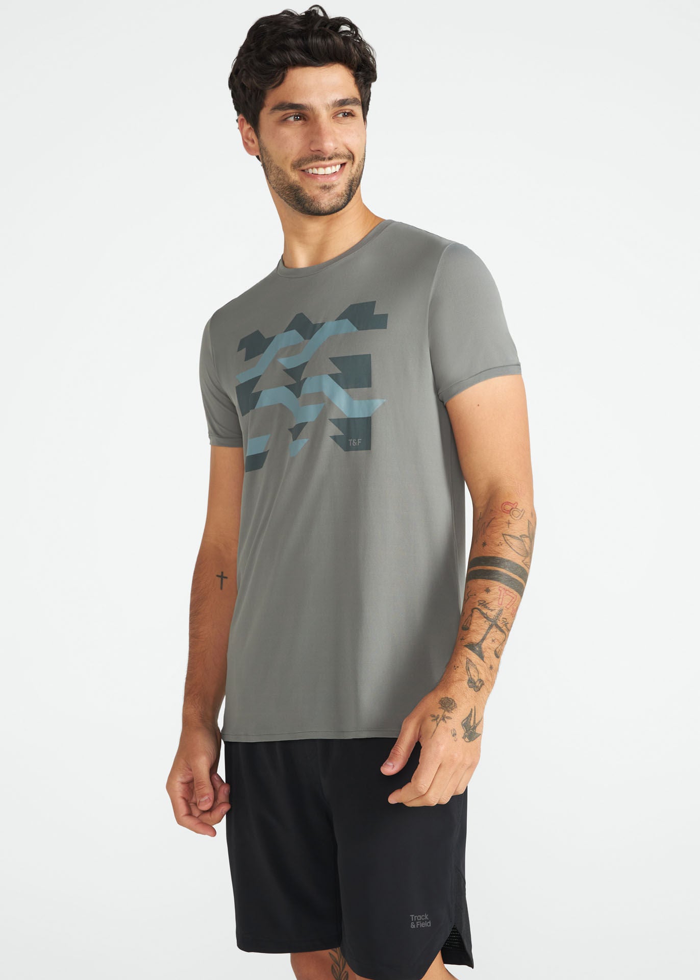 T-Shirt Homem Manga Curta Thermodry Cidade