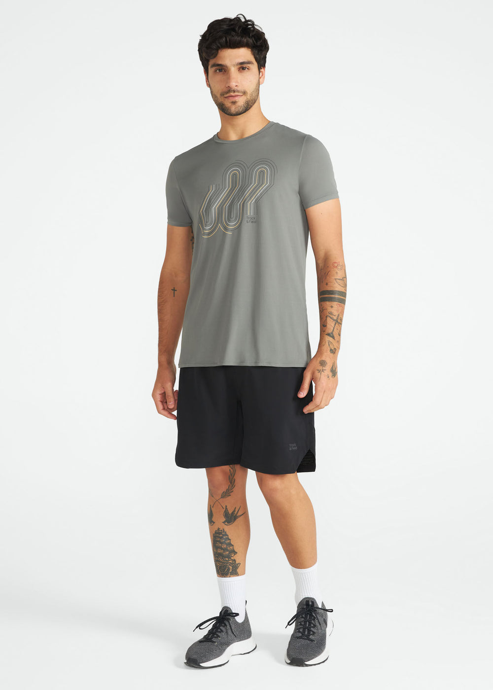 T-shirt à manches courtes pour hommes Thermodry Itinéraire