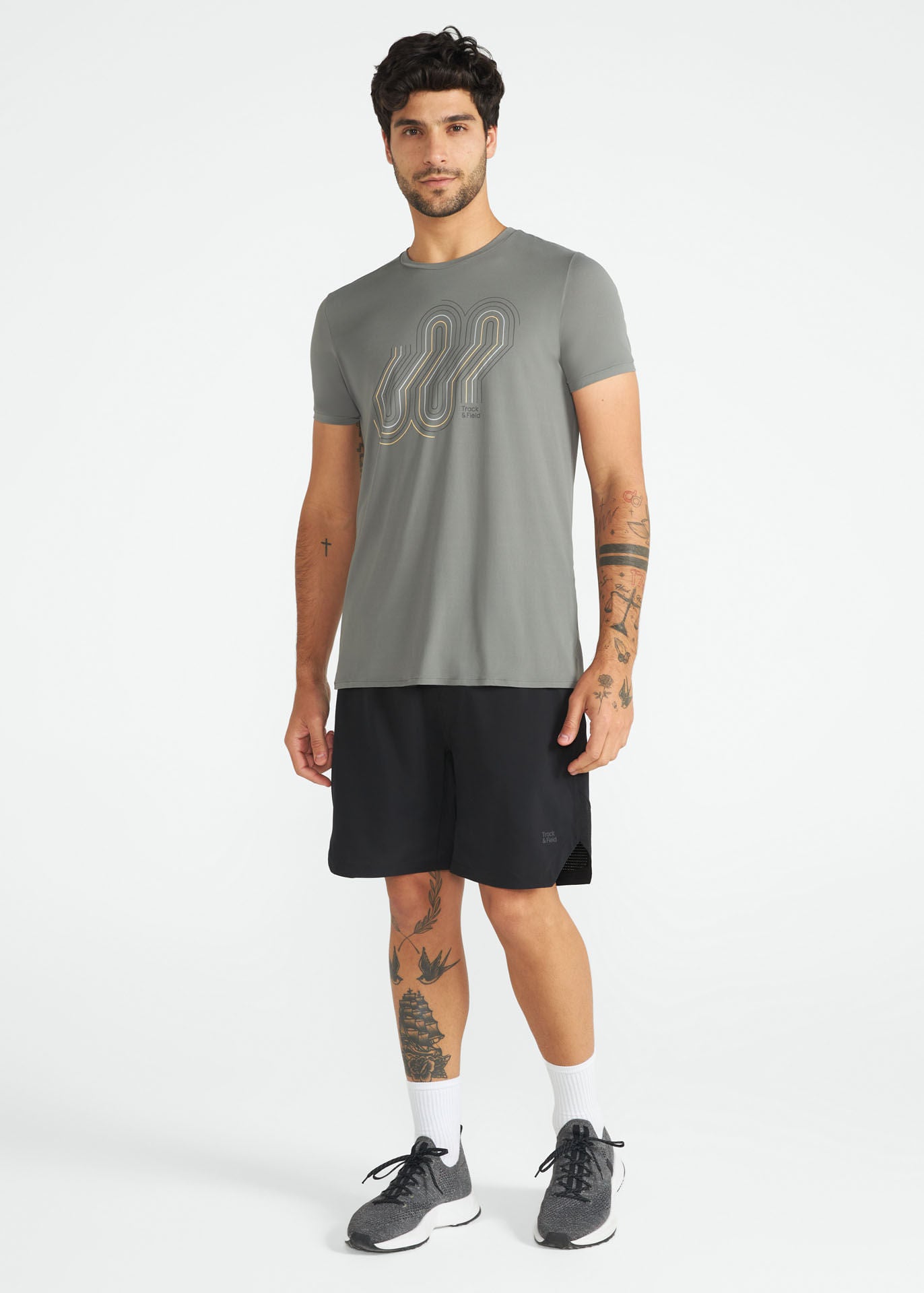 T-Shirt Homem Manga Curta Thermodry Trajeto