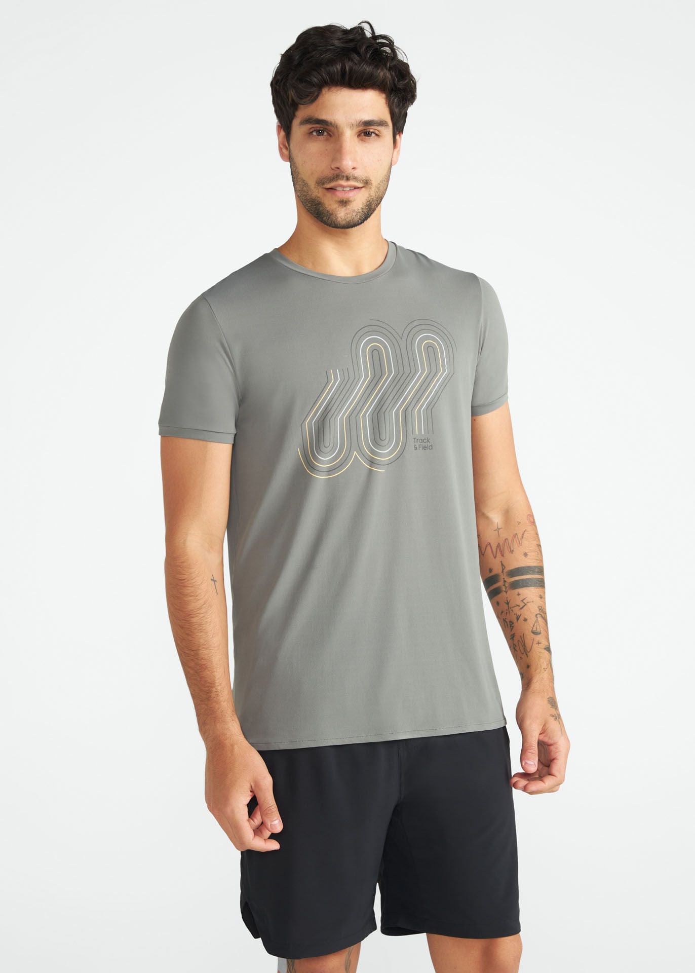 T-Shirt Homem Manga Curta Thermodry Trajeto