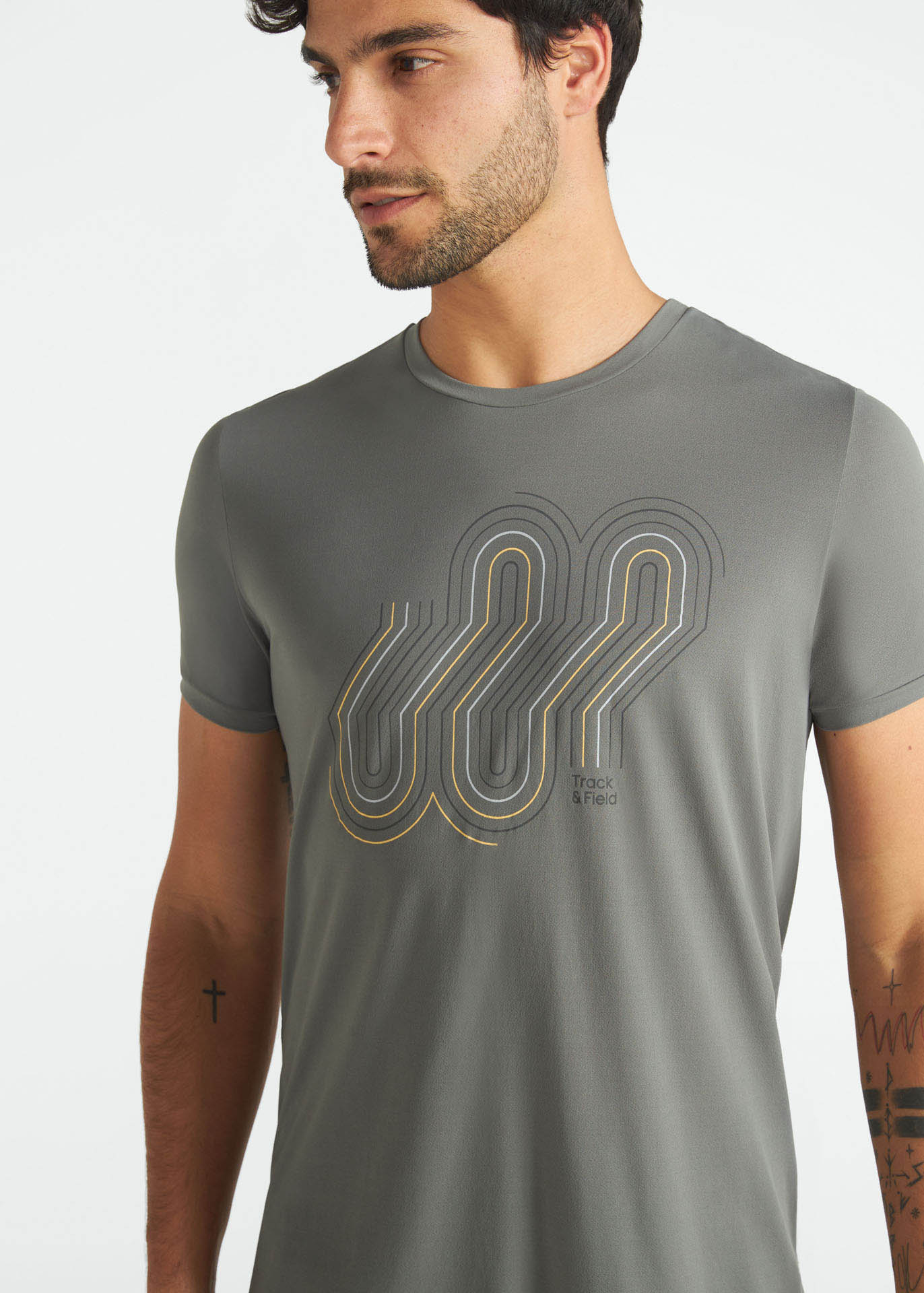 Herren Kurzarm-T-Shirt Thermodry Trajecto