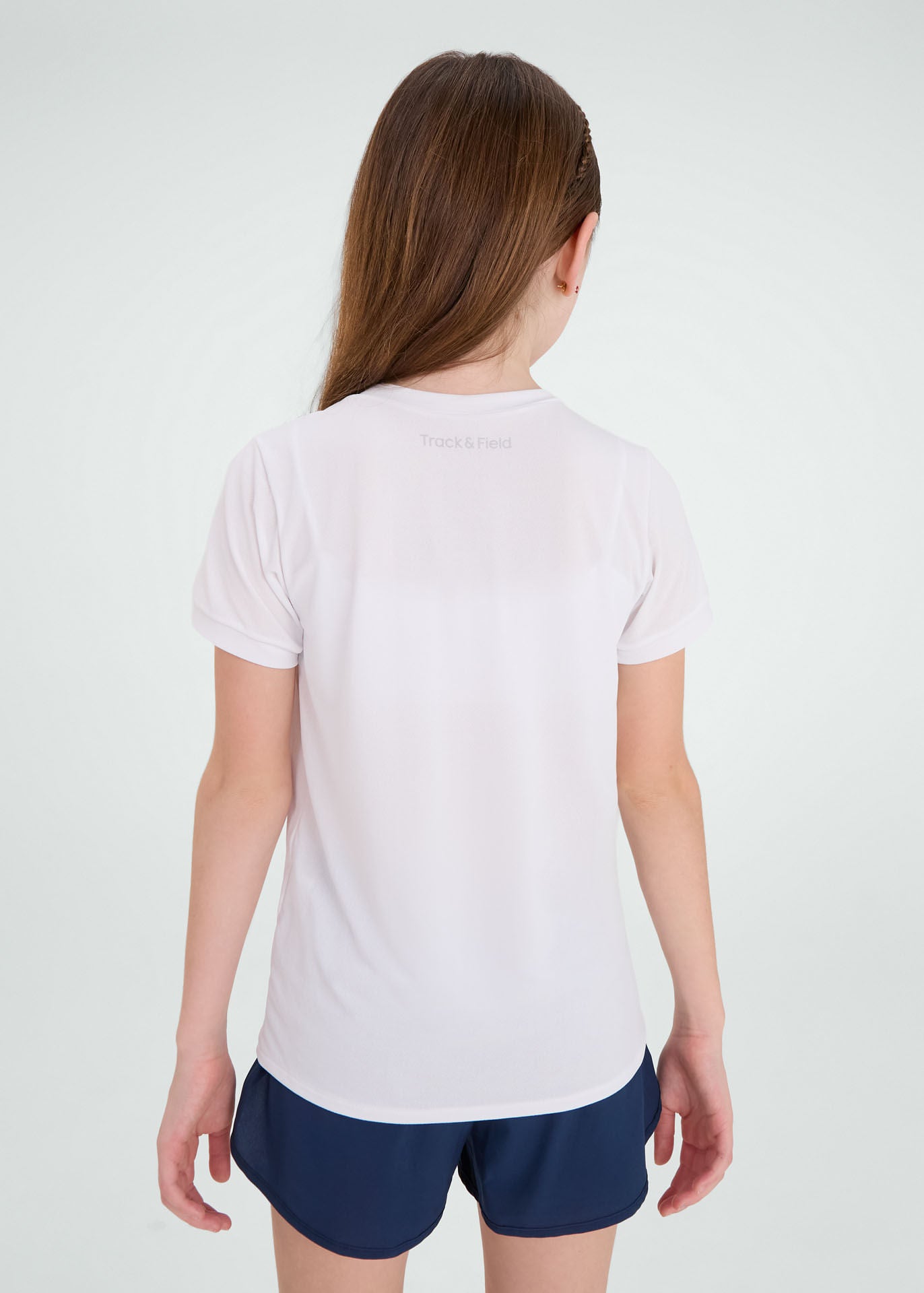 T-Shirt Mulher Infantil Manga Curta Thermodry