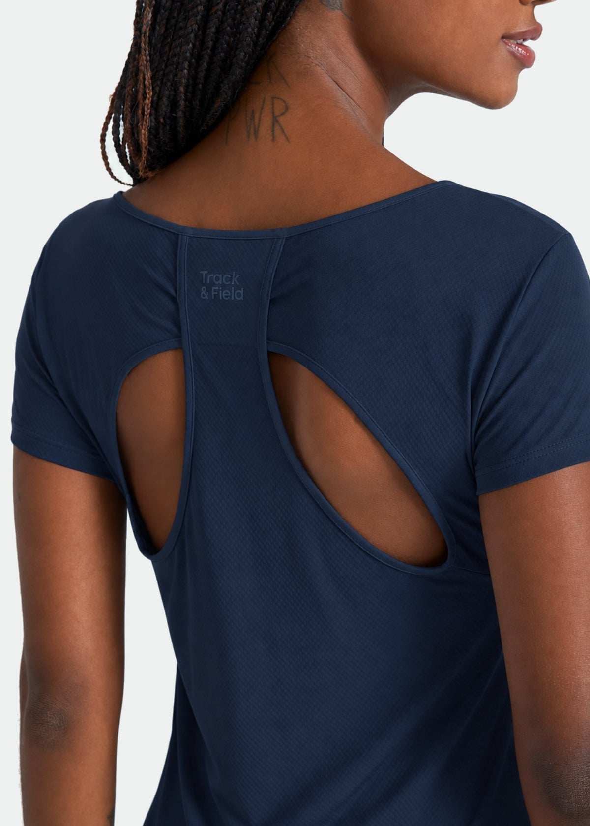 T-shirt Mulher Manga Curta Gota