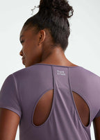 T-shirt Mulher Manga Curta Thermodry Gota