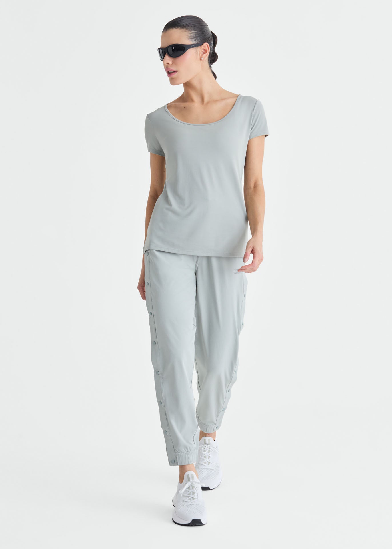 T-shirt Mulher Manga Curta Thermodry Gota