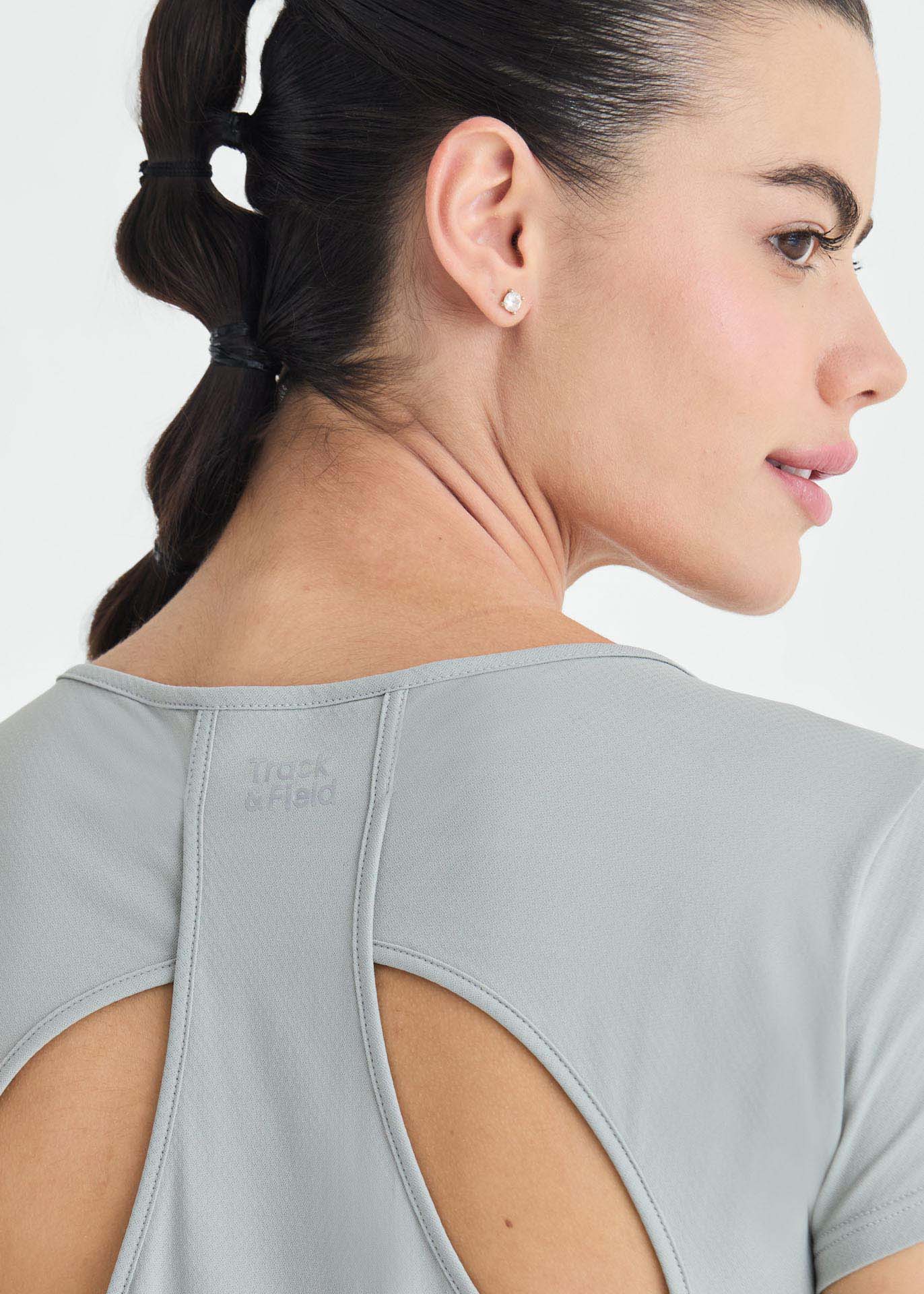 T-shirt Mulher Manga Curta Thermodry Gota