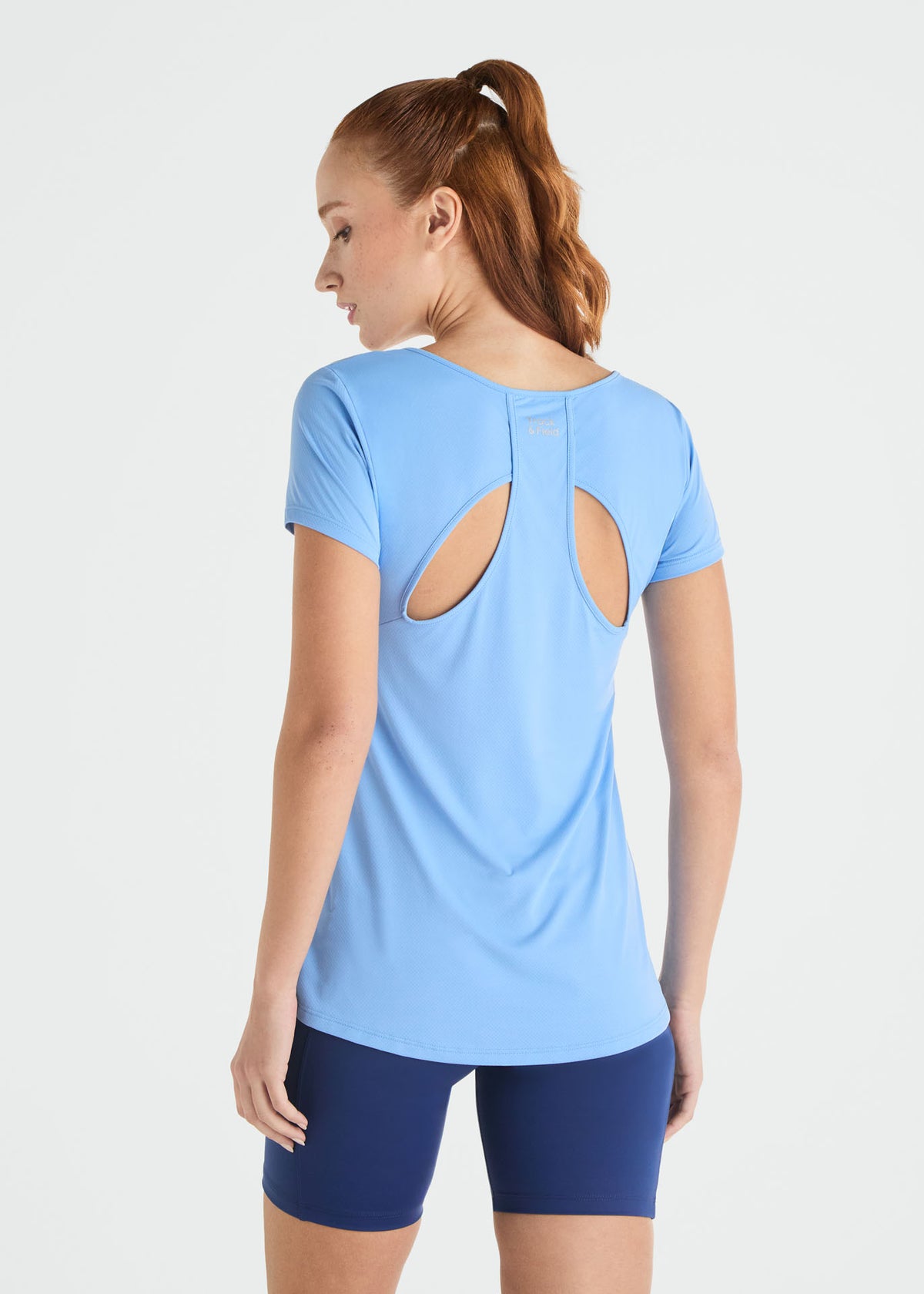 T-shirt Mulher Manga Curta Gota