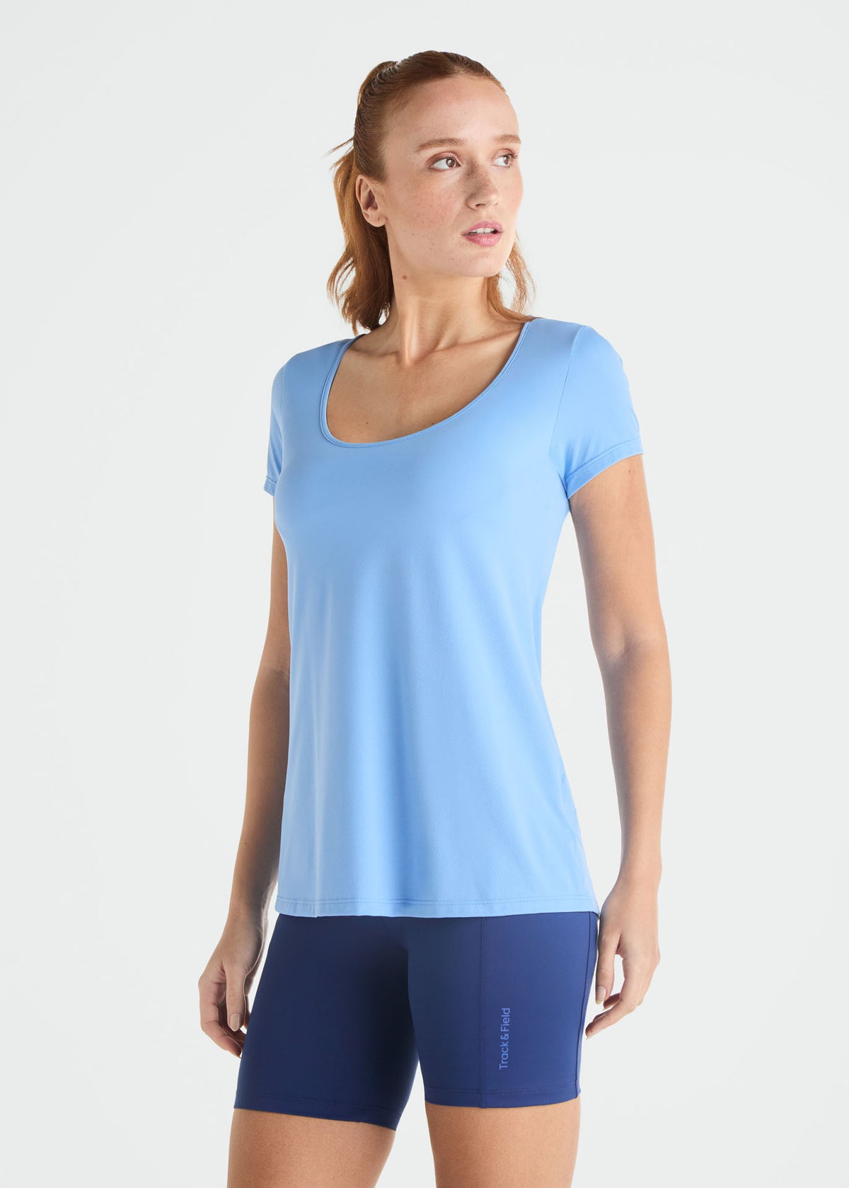 T-shirt Mulher Manga Curta Gota