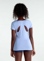 T-shirt Mulher Manga Curta Thermodry Gota
