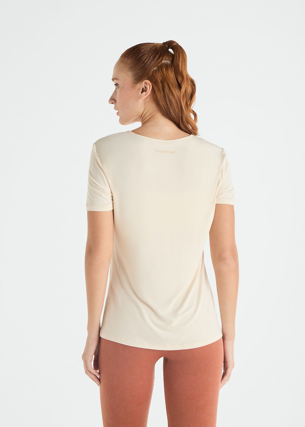 T-shirt Mulher Manga Curta Soft
