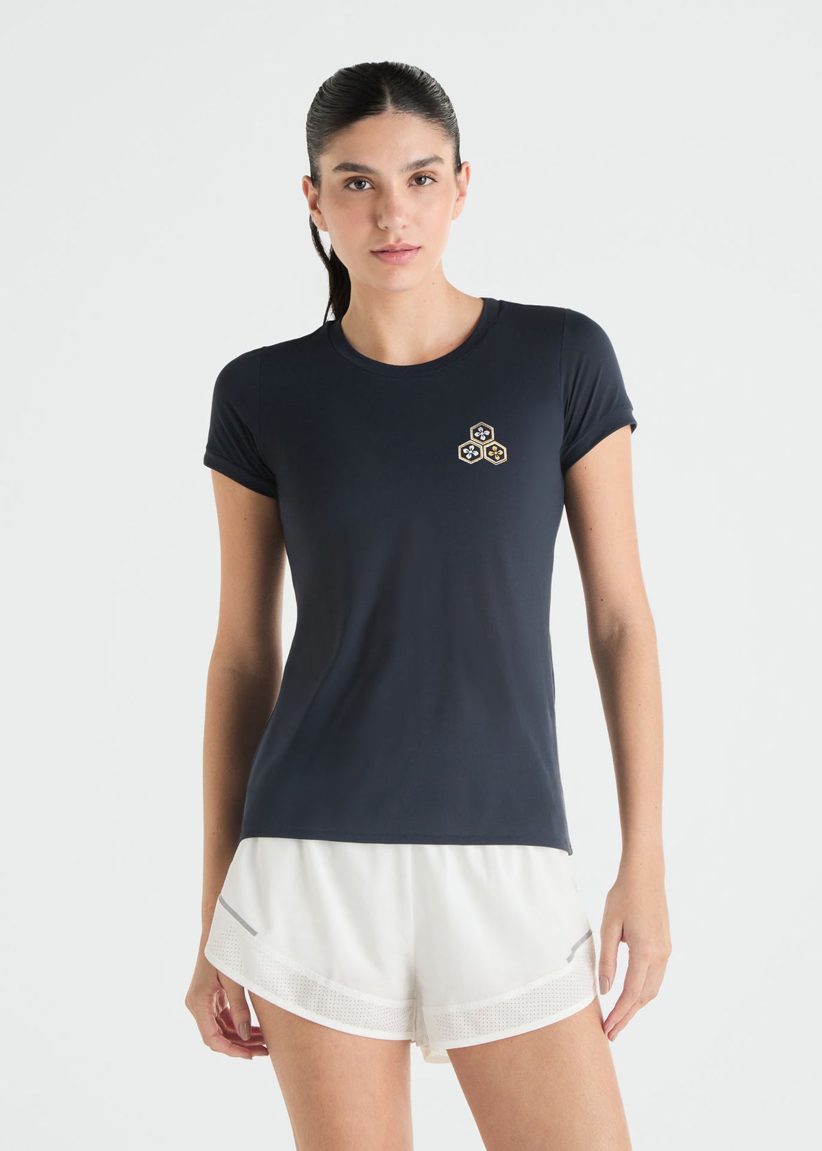T-shirt Mulher Manga Curta Thermodry®  Colmeia