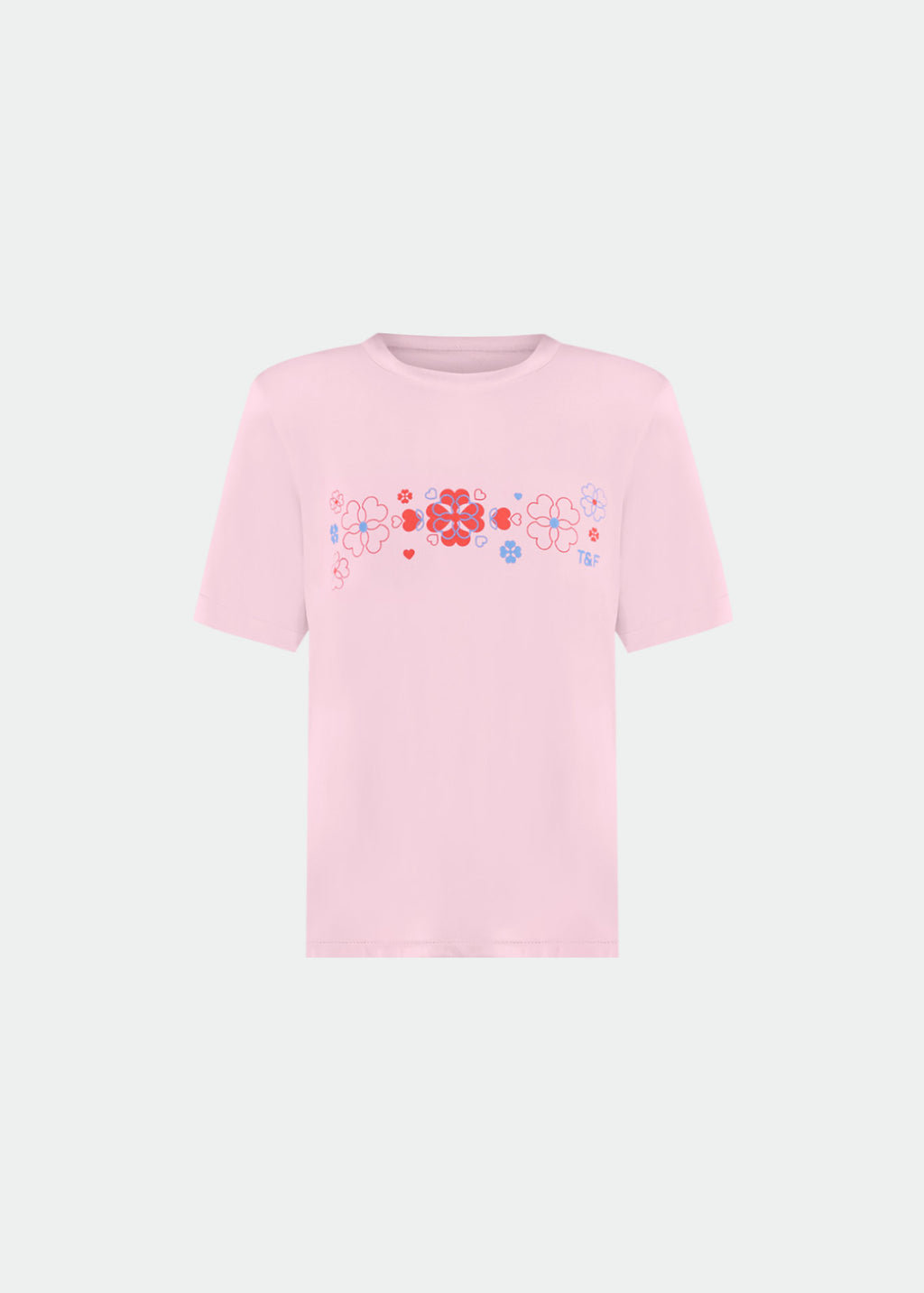 T-shirt Infantil Menina Manga Curta Thermodry® Petals