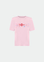 T-shirt Infantil Menina Manga Curta Thermodry® Petals