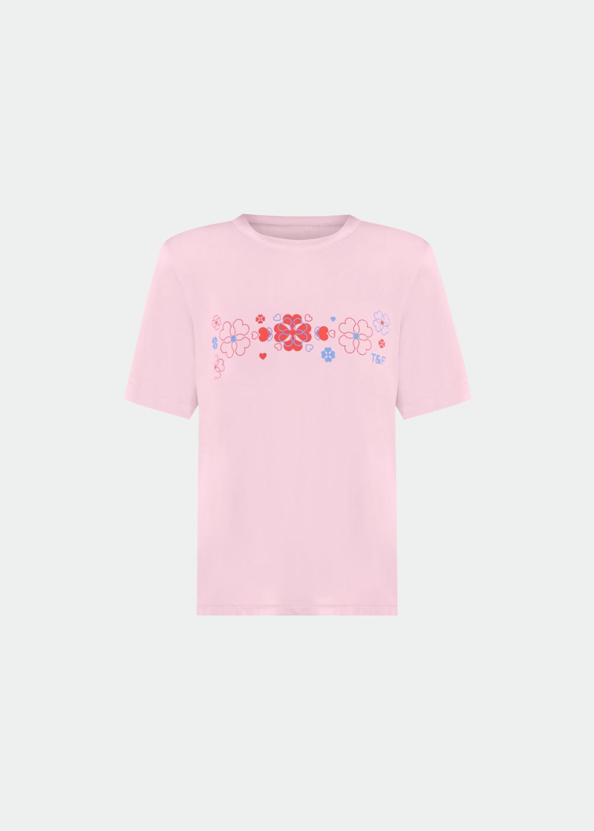 T-shirt Infantil Menina Manga Curta Thermodry® Petals