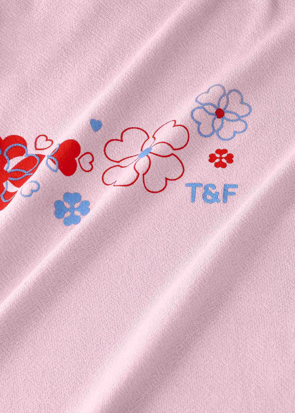 T-shirt Infantil Menina Manga Curta Thermodry® Petals