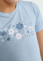 Kinder-T-Shirt Damen Kurzarm Thermodry Tori