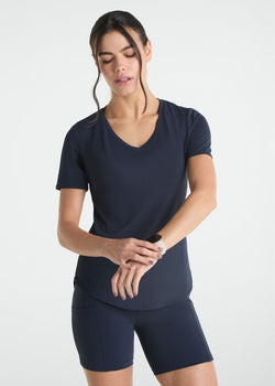 T-shirt Mulher Manga Curta Thermodry v