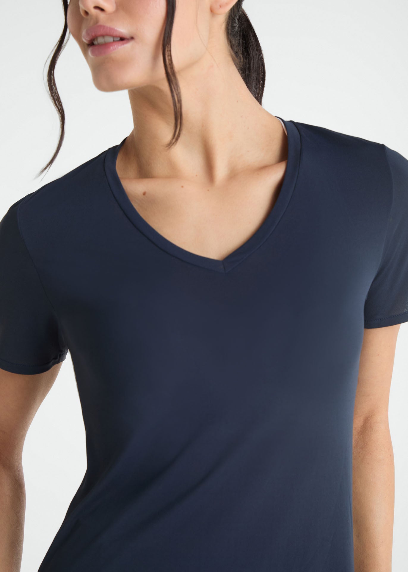 T-shirt Mulher Manga Curta Thermodry v