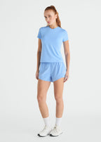 T-shirt Mulher Manga Curta Uv Mesh