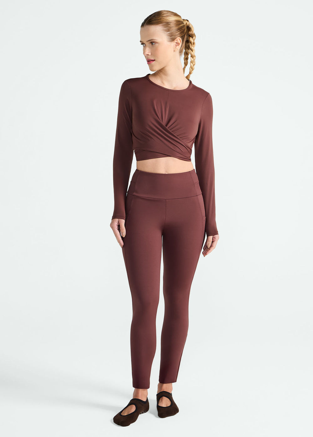 Serene Langarm-T-Shirt für Damen