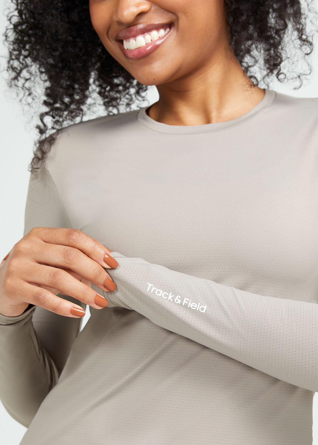 T-shirt Mulher Manga Longa Uv Mesh