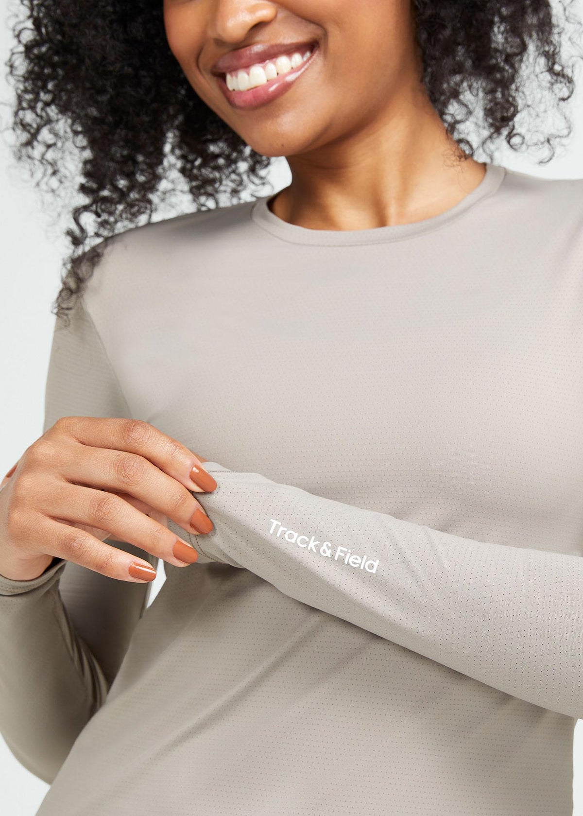 T-shirt Mulher Manga Longa Uv Mesh