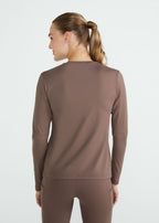 T-shirt Mulher Manga Longa Uv Mesh