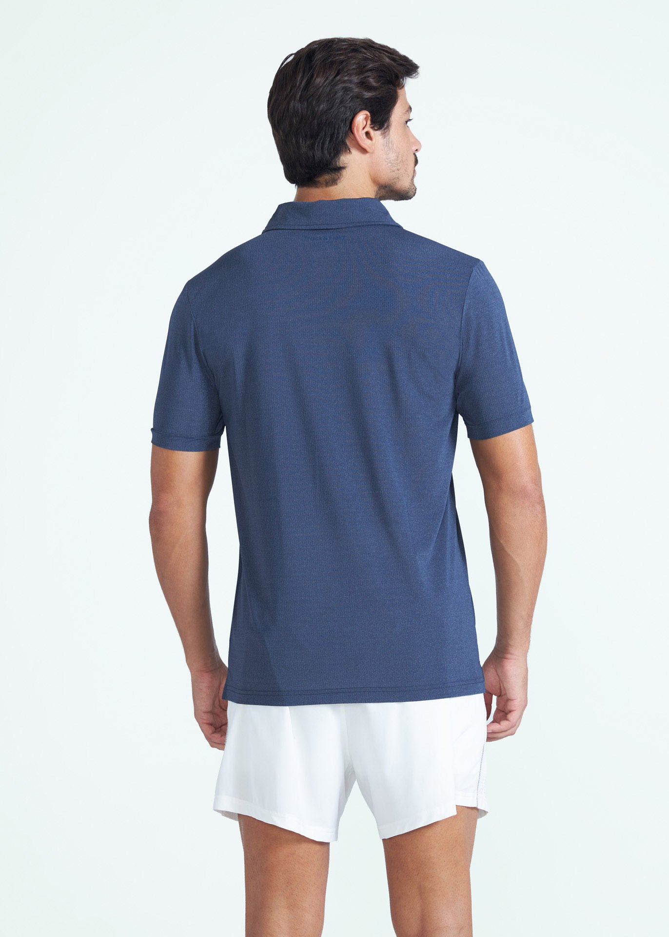 Men's Slim Mesh Polo