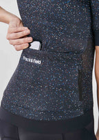 Kurzärmliges Fahrrad-T-Shirt für Damen