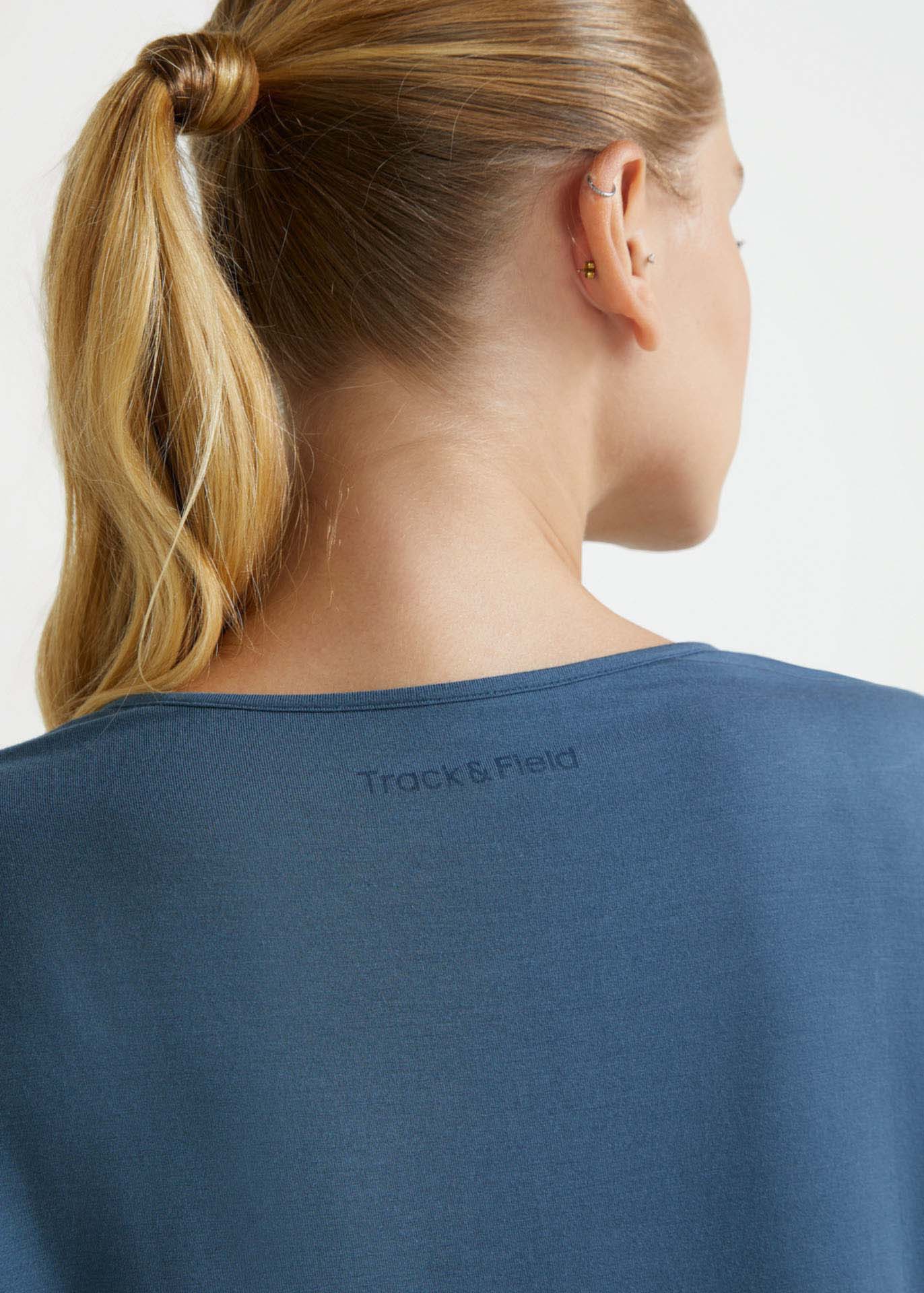 Camiseta suave de manga corta para mujer
