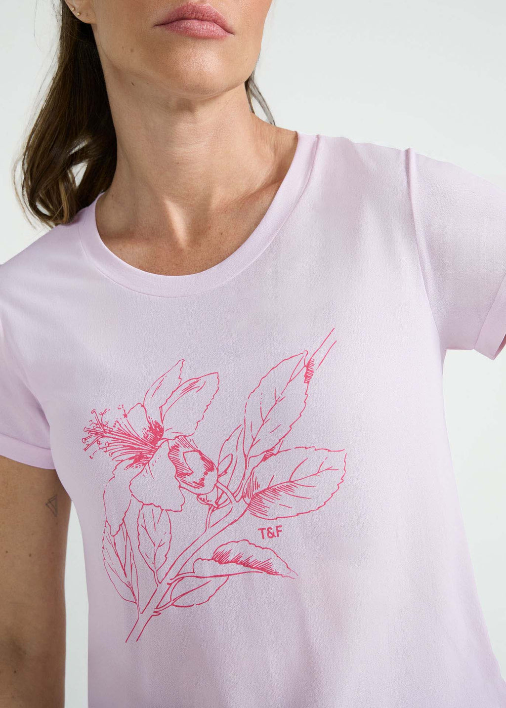 T-Shirt Mulher Manga Curta Thermodry