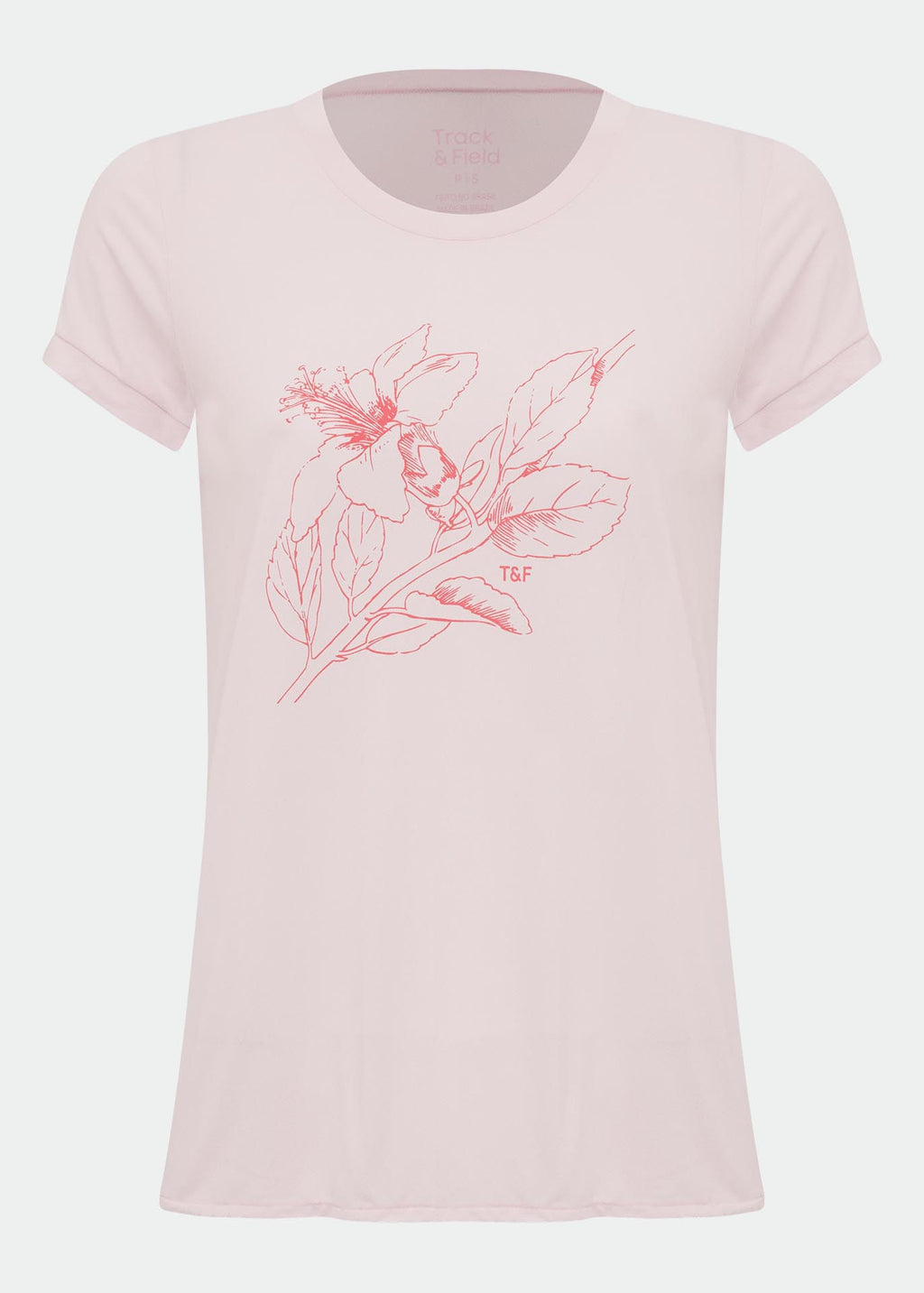 T-Shirt Mulher Manga Curta Thermodry