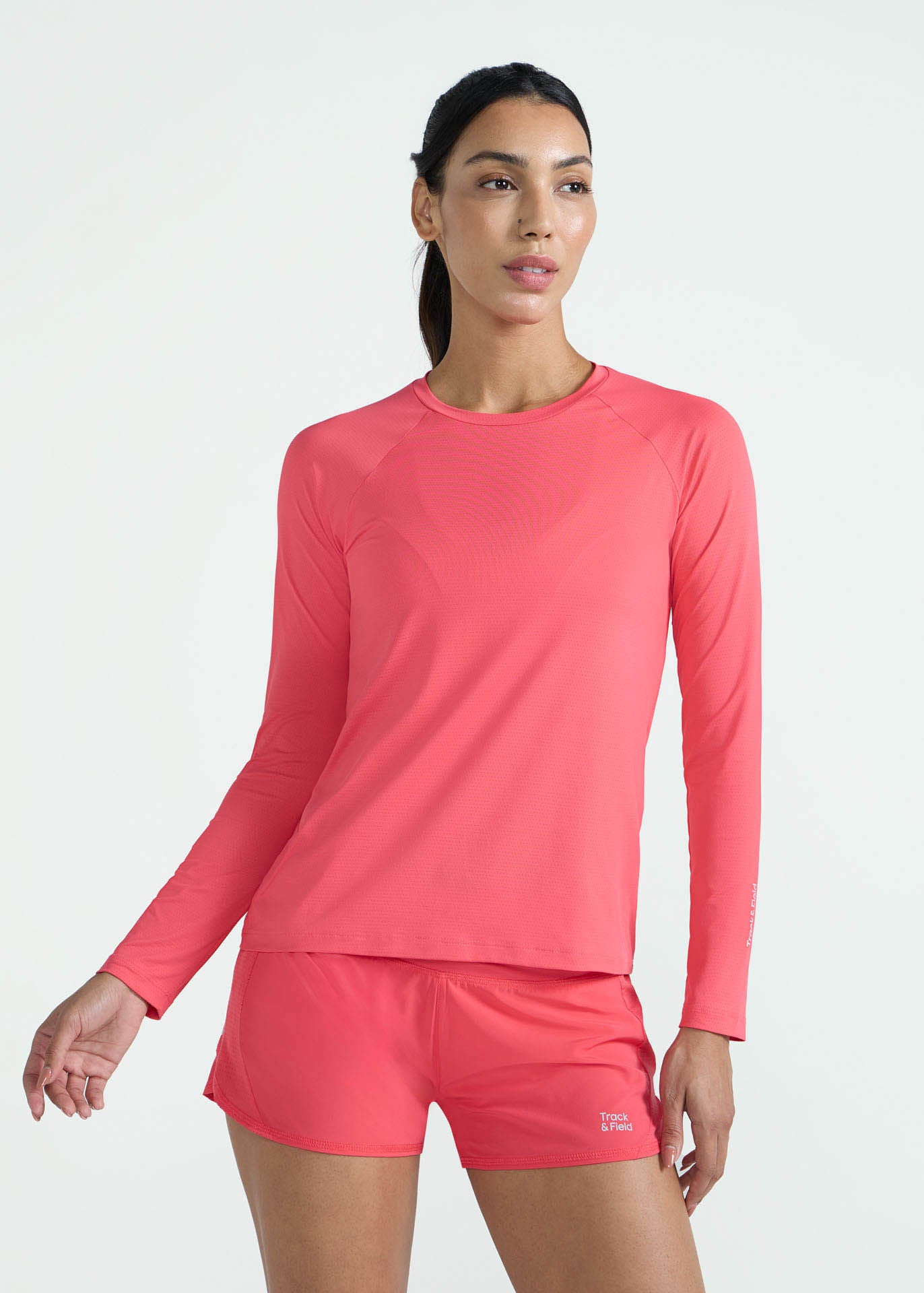 T-shirt en maille anti-UV à manches longues pour femmes