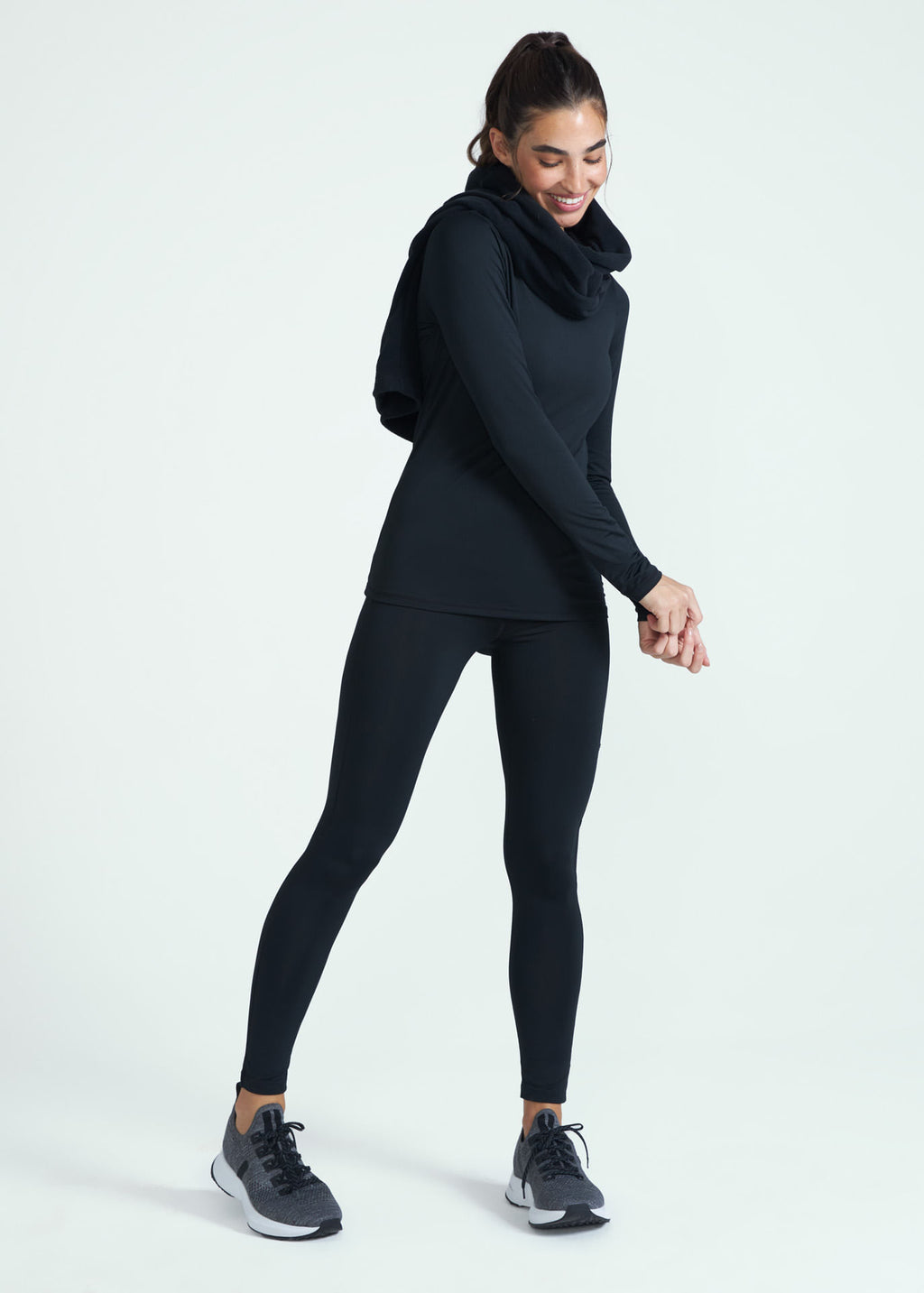 Thermo-Langarm-T-Shirt für Damen