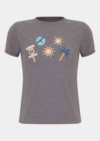 Camiseta Infantil Manga Corta Thermodry timón
