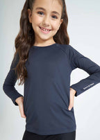Unisex Children's T-shirt Long Sleeve UV Mesh
