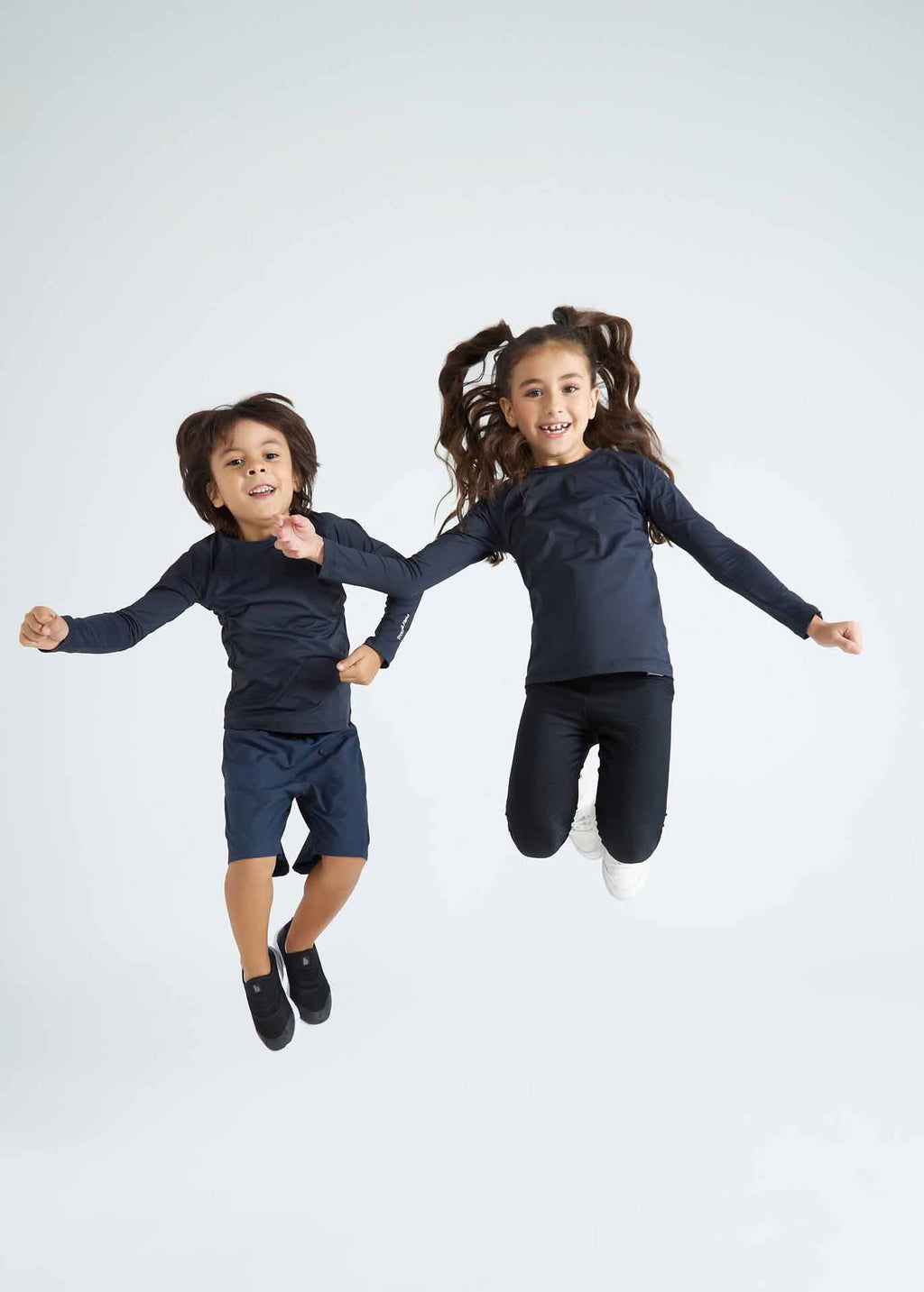Unisex Children's T-shirt Long Sleeve UV Mesh