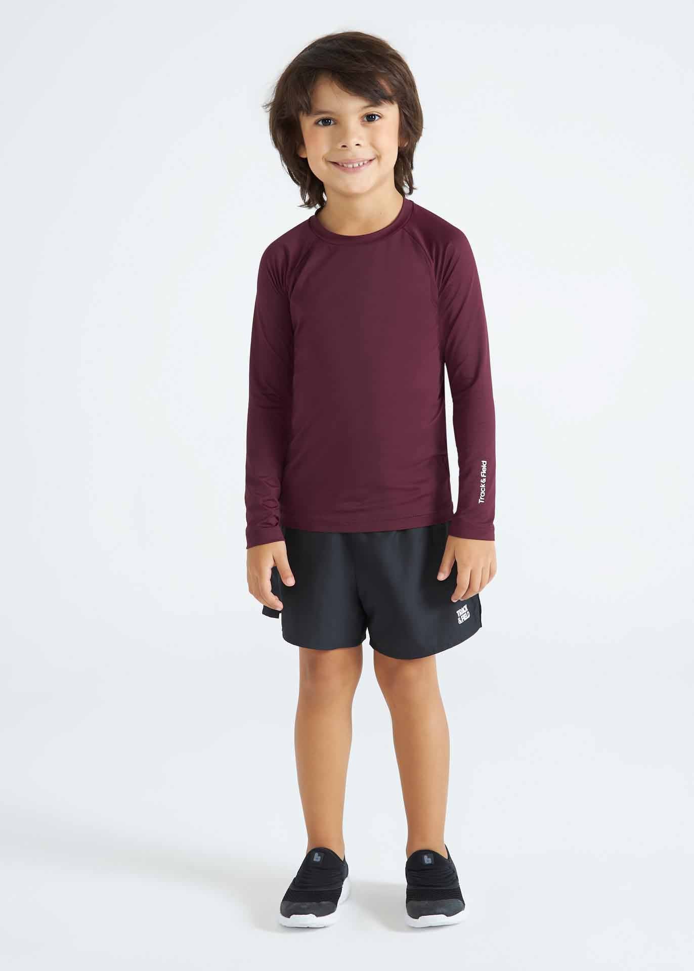 Unisex Children's T-Shirt Long Sleeve UV Mesh