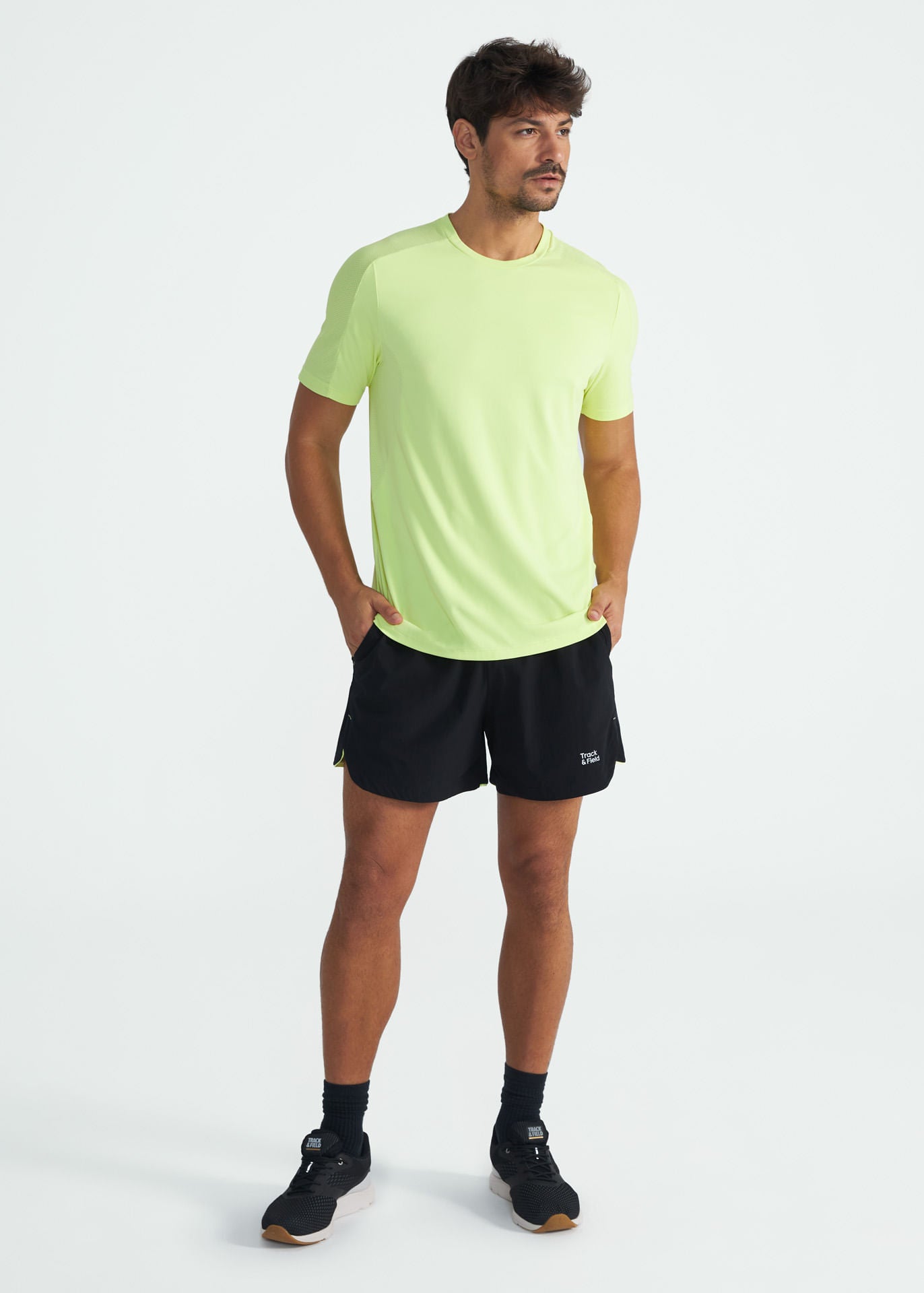 T-shirt rapide à manches courtes pour hommes