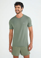Camiseta deportiva de manga corta para hombre
