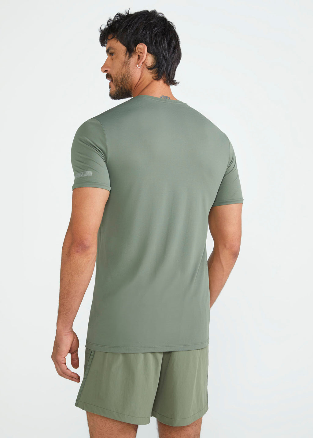 Camiseta deportiva de manga corta para hombre