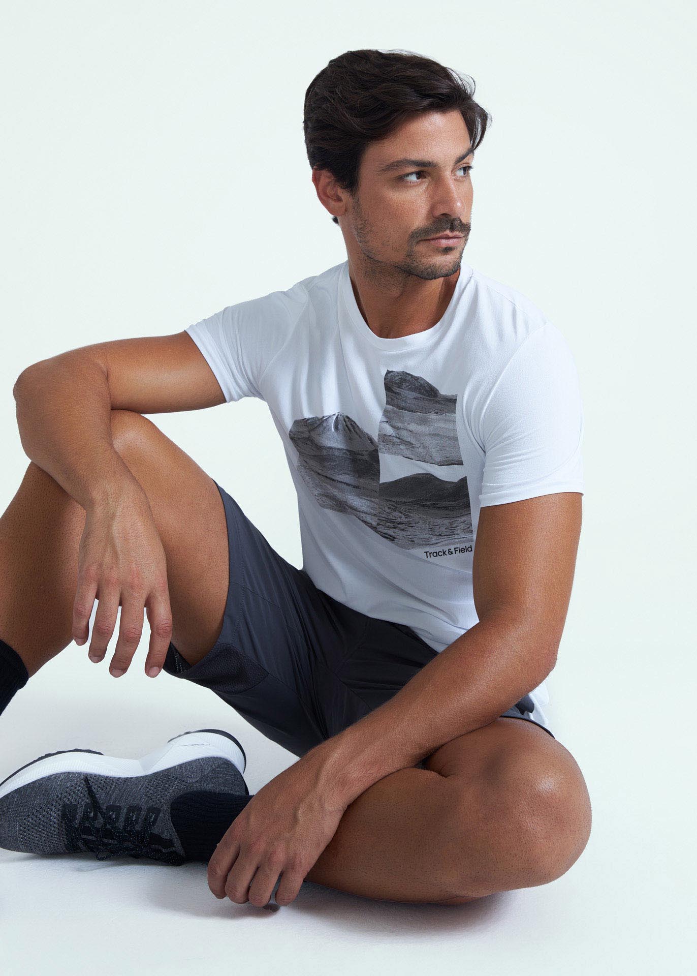 Herren Kurzarm-T-Shirt Thermodry Quadros