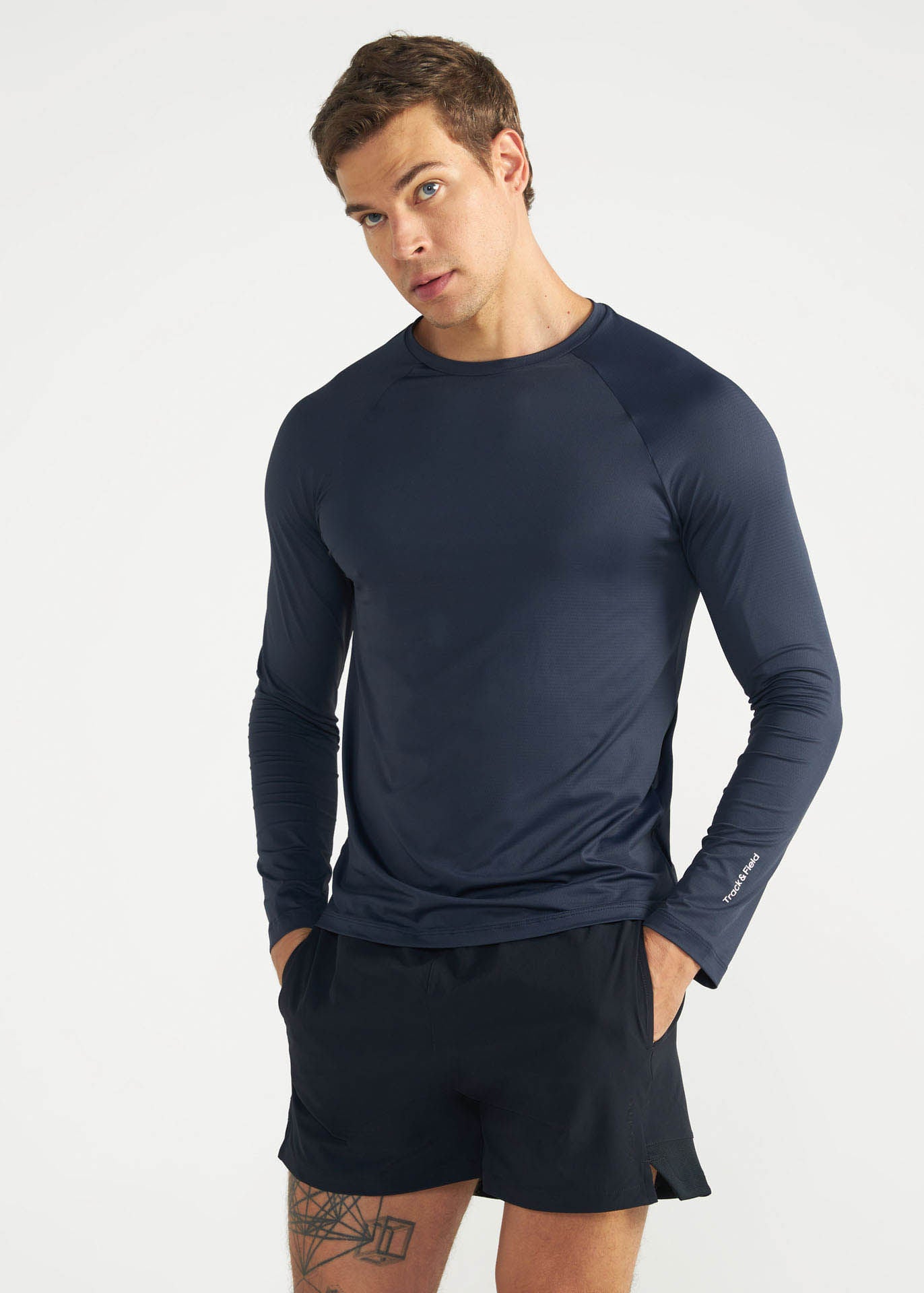 Men's Long Sleeve UV Mesh T-Shirt