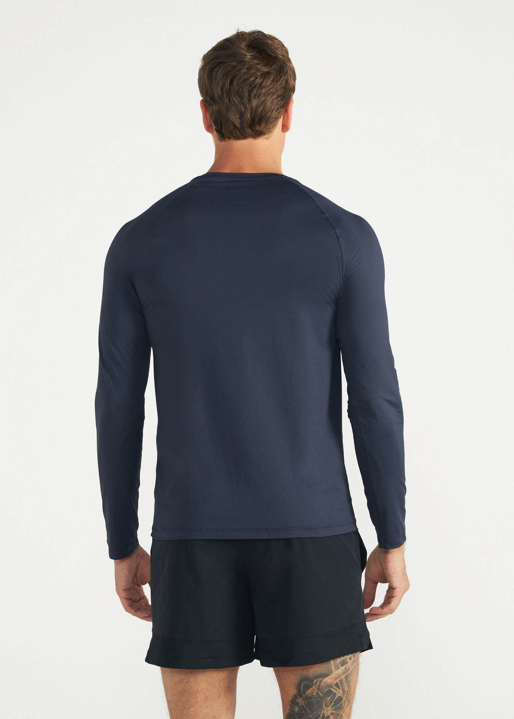 Langärmliges UV-Mesh-T-Shirt für Herren
